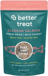 A Better Treat Freeze-Dried Salmon Dog & Cat Treat, 3-oz bag