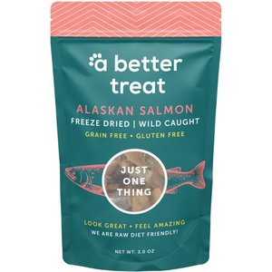 A Better Treat Freeze-Dried Salmon Dog & Cat Treat, 3-oz bag