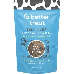 A Better Treat Freeze-Dried Beef Dog & Cat Treat, 3-oz bag