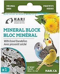 Hari Mineral Block with Dried Dandelion Bird Beak Conditioner