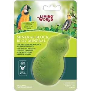 Living World Mineral Block Pear Bird Beak Conditioner