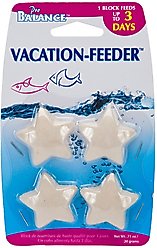Penn-Plax Pro Balance Vacation Starfish Shape Blocks Fish Feeder, 4 Starfish Shape Blocks