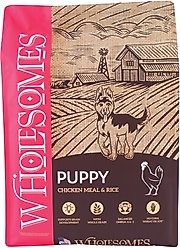 Wholesomes Puppy Chicken & Rice Dry Dog Food, 16.5-lb bag