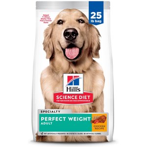 HILL'S SCIENCE DIET Adult Perfect Weight Chicken Recipe Dry Dog Food ...