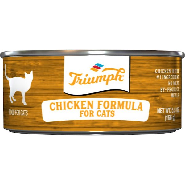 triumph wet cat food