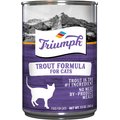 Triumph Trout Formula Canned Cat Food, 13.2-oz, case of 12