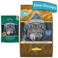 Blue Buffalo Wilderness Healthy Weight Chicken Dry Food + Trail Treats Duck Biscuits Dog Treats