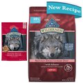 Blue Buffalo Wilderness Salmon Dry Food + Trail Treats Salmon Biscuits Dog Treats