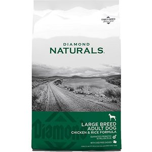 DIAMOND Naturals Large Breed Adult Lamb Meal Rice Formula Dry Dog Food 40 lb bag bundle of 2 Chewy