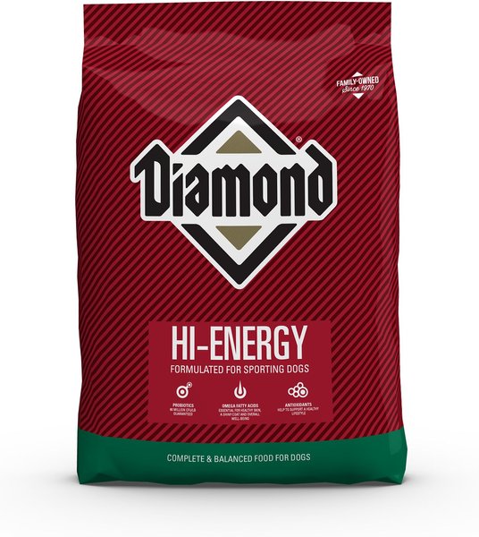Diamond Hi-Energy Sporting Dog Formula Dry Dog Food, 50-lb bag, bundle of 2 slide 1 of 7