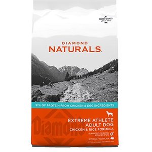 Diamond Naturals Extreme Athlete Formula Dry Dog Food, 40-lb bag, bundle of 2