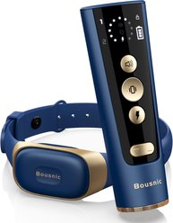 Bousnic 2000ft Remote Range Electronic Dog Training Collar, Blue 