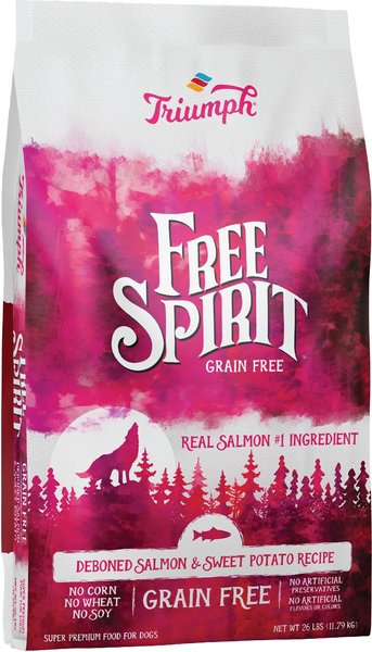 Triumph grain on sale free dog food