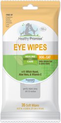 Four Paws Healthy Promise Cat & Dog Eye Wipes, 35 count
