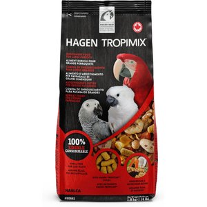 Tropimix Large Parrot Bird Food, 4-lb bag