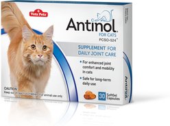 Antinol Joint Health Tablet Supplement for Cats, 30 count slide 1 of 5