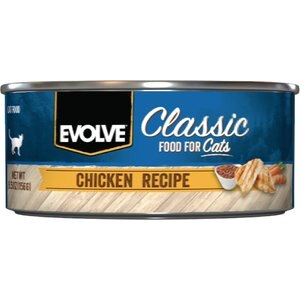 Evolve Classic Chicken Recipe Canned Cat Food, 5.5-oz, case of 24