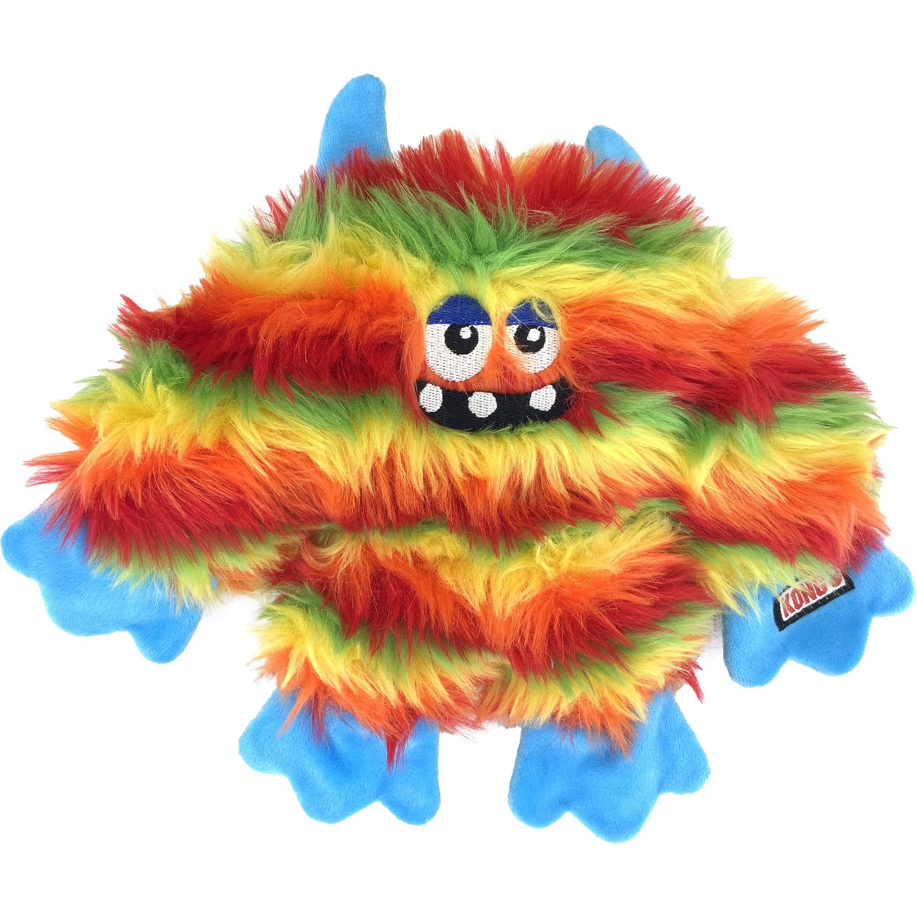 KONG Frizzles Zazzle Dog Toy, Multicolor, Medium
