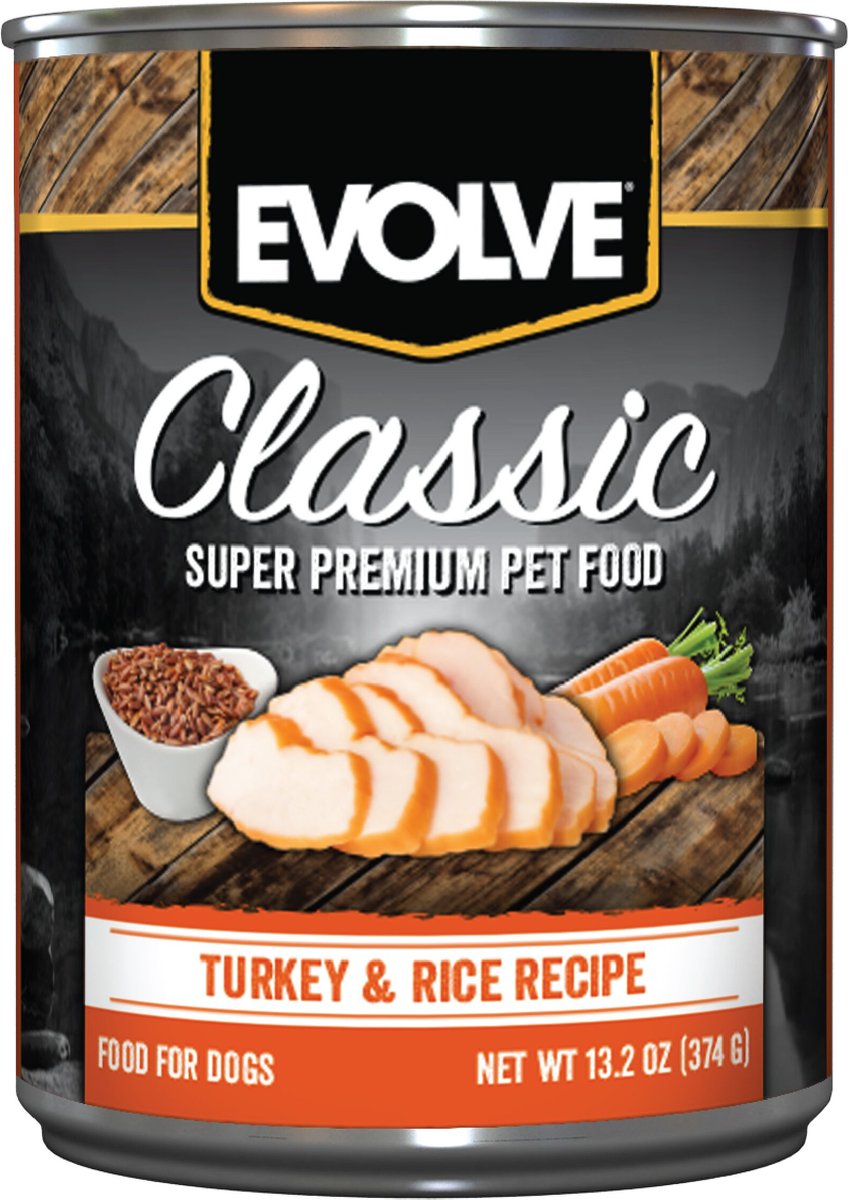 Evolve canned 2025 dog food