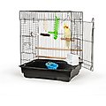 Featherland Paradise 450S Starter Kit Bird Cage, Black