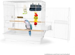 Featherland Paradise 2418S Starter Kit Bird Cage, White