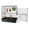 Featherland Paradise 2418S Fun Kit Bird Cage, Black