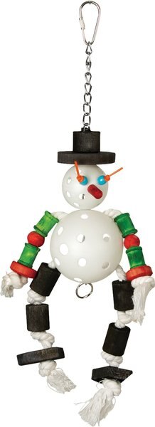 Caitec Snowman Bird Toy