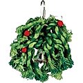 Featherland Paradise Cotton Holiday Wreath Bird Toy, Small
