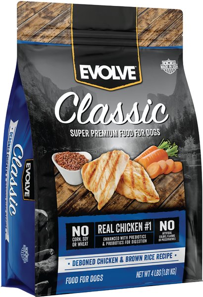 Discontinued - EVOLVE Classic Deboned Chicken & Brown Rice Recipe Dry ...