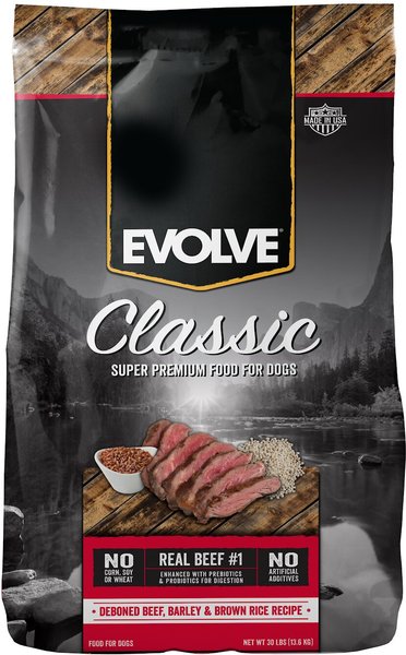 Evolve classic dog discount food