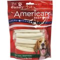 Pet Factory American Beefhide 3 to 3.5-inch Mini Rolls Natural Flavored Chewy Dog Treats, 14 count