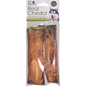 Pet Factory Real Chewz Knee Caps Chewy Dog Treats, 2 count