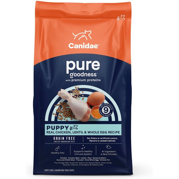 WELLNESS CORE GrainFree Puppy Chicken & Turkey Recipe Dry Dog Food, 4