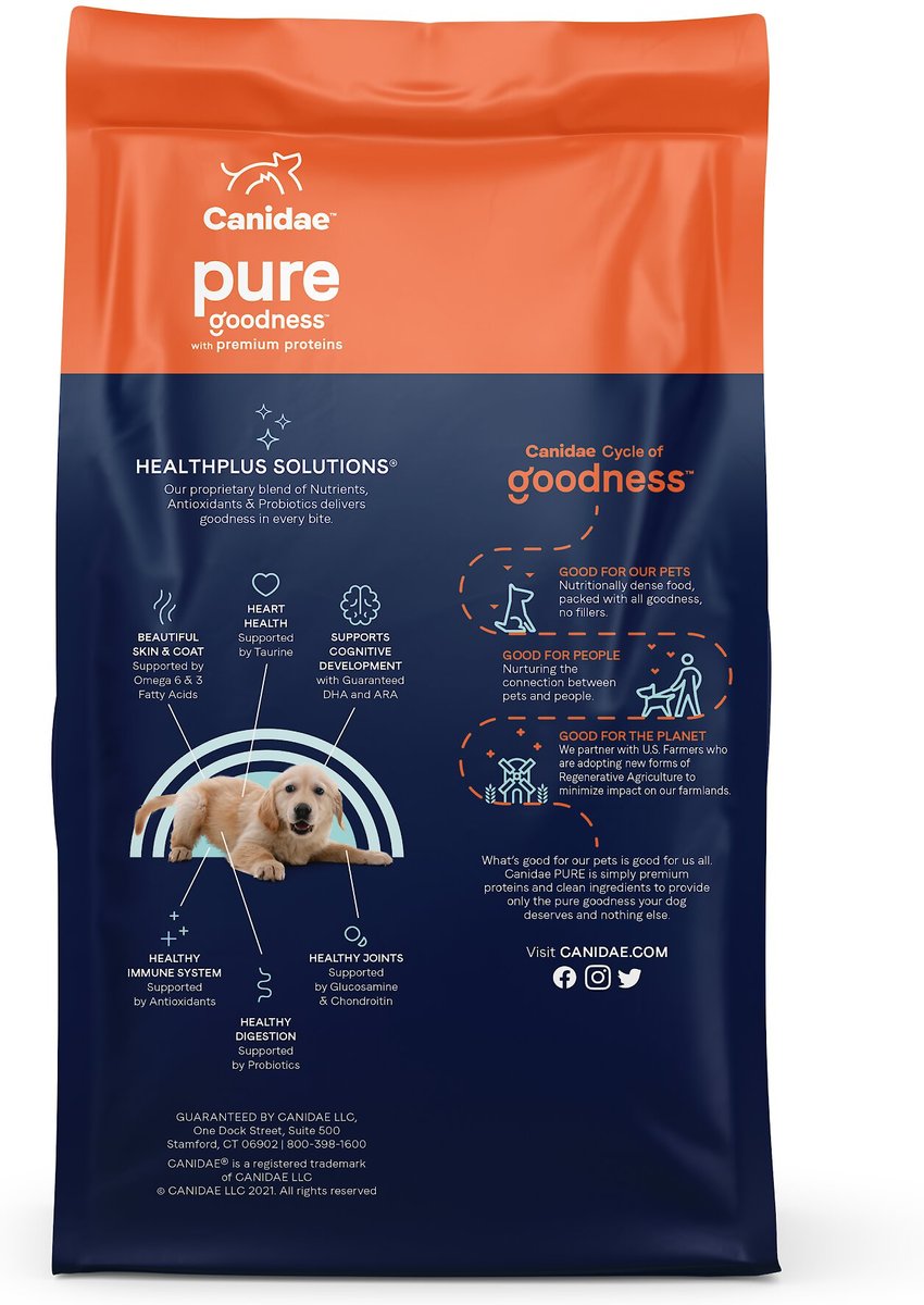 Canidae grain free shop pure foundations puppy formula