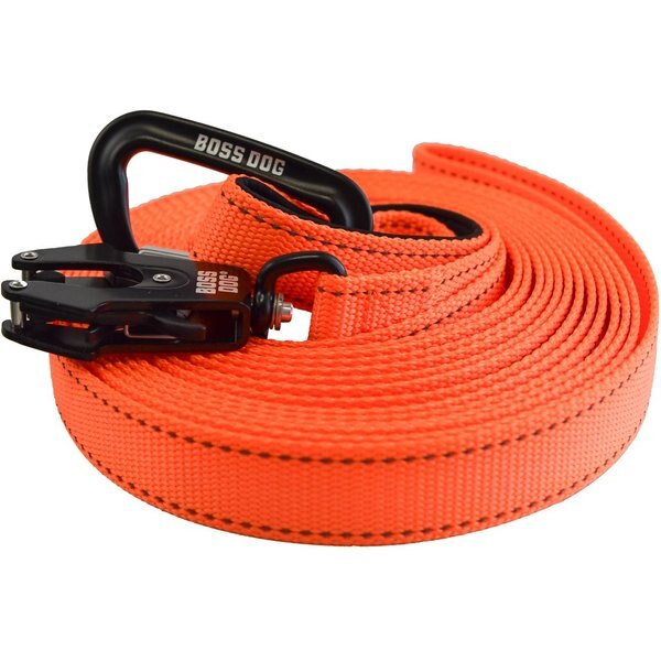 KURGO K9 Excursion Polyester Reflective HandsFree Running Dog Leash