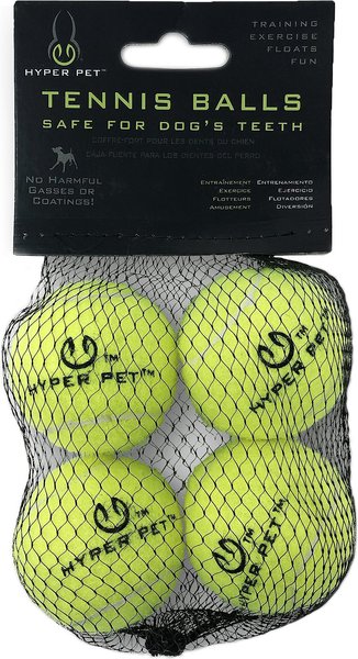 Hyper Pet 4 Pack of Balls for Dogs, Green, Mini slide 1 of 11