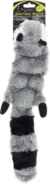 Hyper Pet Raccoon Critter Skinz Dog Toy