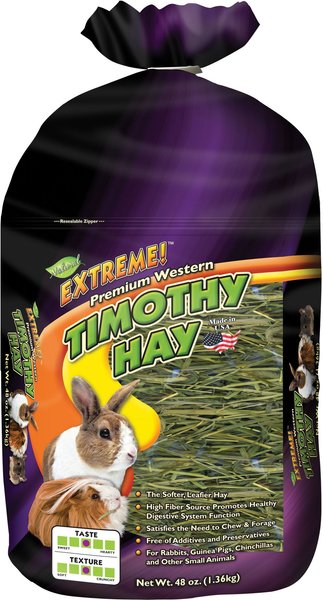 Brown's Extreme! Timothy Small Pet Hay, 48-oz bag  slide 1 of 4