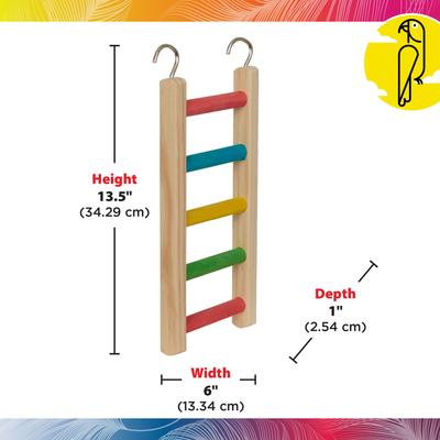 Show full view: Caitec Parrot Ladder, 12-in slide 3 of 10