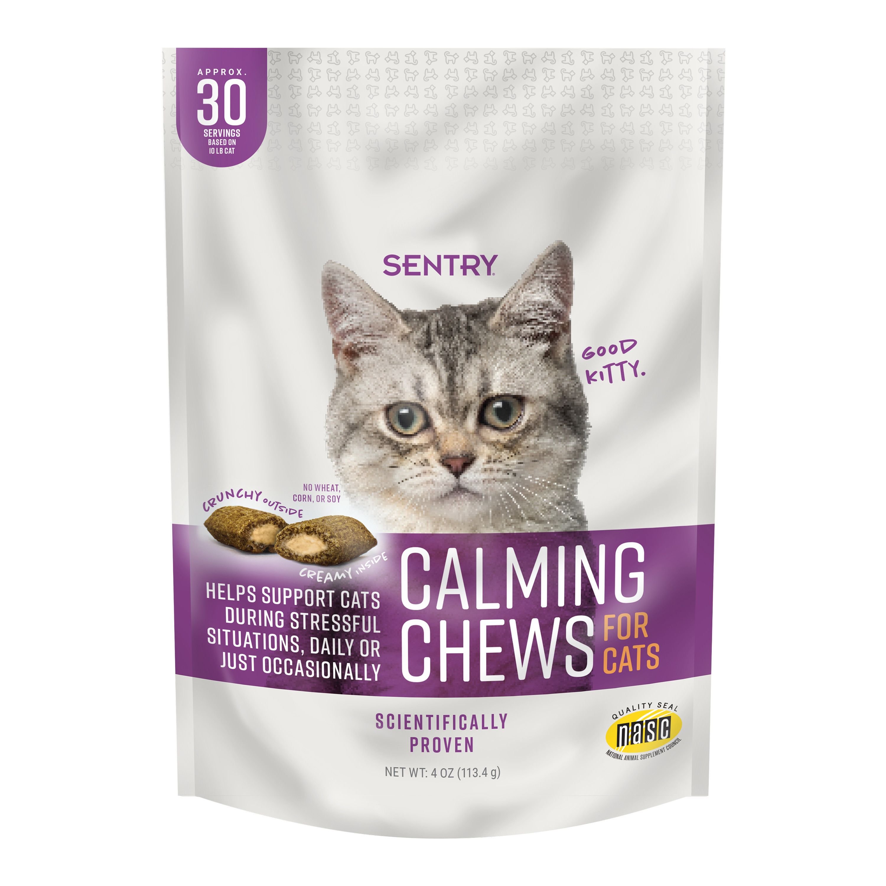SENTRY Calming Chews Supplement for Cats Customer Questions - Chewy.com