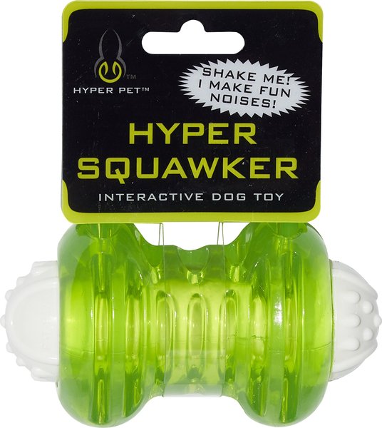 Hyper Pet Hyper Squawkers Dog Chew Toy, Bone slide 1 of 7