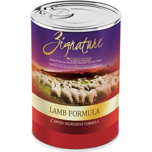 Signature lamb formula dog food sale