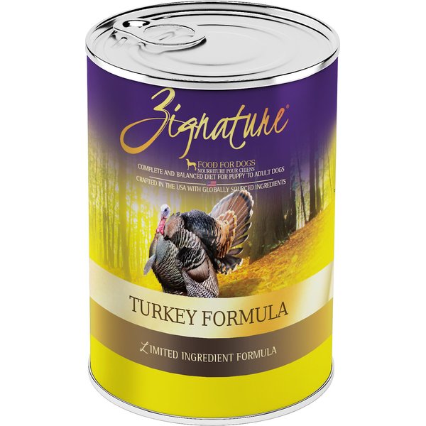 ZIGNATURE Turkey Limited Ingredient Formula Canned Dog Food