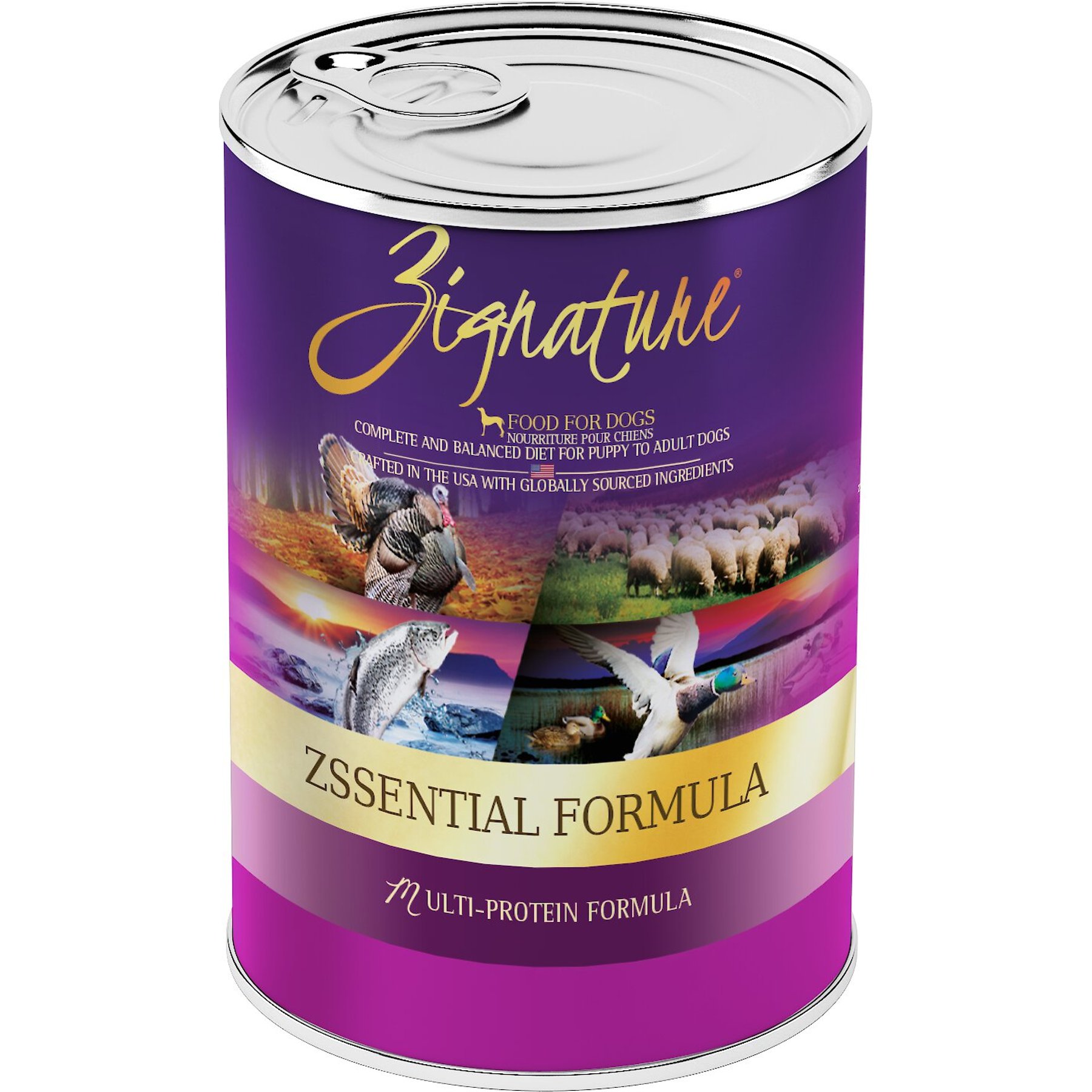 ZIGNATURE Zssential Multi Protein Formula Canned Dog Food 13