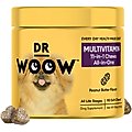 Dr Woow 11-in-1 Joint Peanut Butter Flavored Soft Chews Multivitamin for Dogs, 90 Count