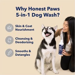 Honest Paws Nourising Skin & Coat Dog Shampoo & Conditioner, 16-oz bottle slide 2 of 7