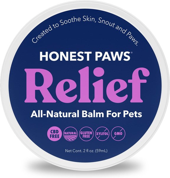 Honest Paws All Natural Moisturizing Paw & Nose Dog Balm, 2-oz tin slide 1 of 8