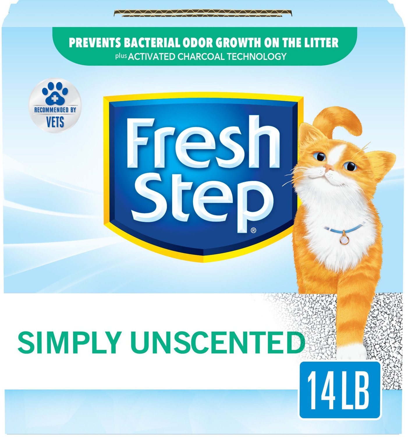 18 Pound Fresh Step Clean Paws Clumping Cat Litter Triple Action 