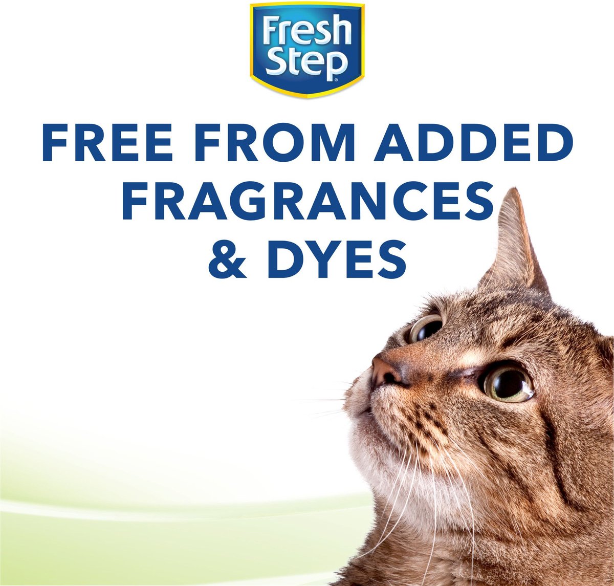 FRESH STEP Simply Unscented Clumping Clay Cat Litter, 25lb box