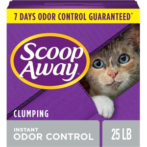 Scoop Away Clean Breeze Scented Clumping Clay Cat Litter, 25-lb box